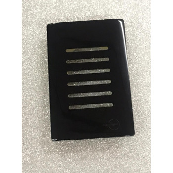 Placa P/ 6 Interruptores (Especial) - Novara Preto Brilhante